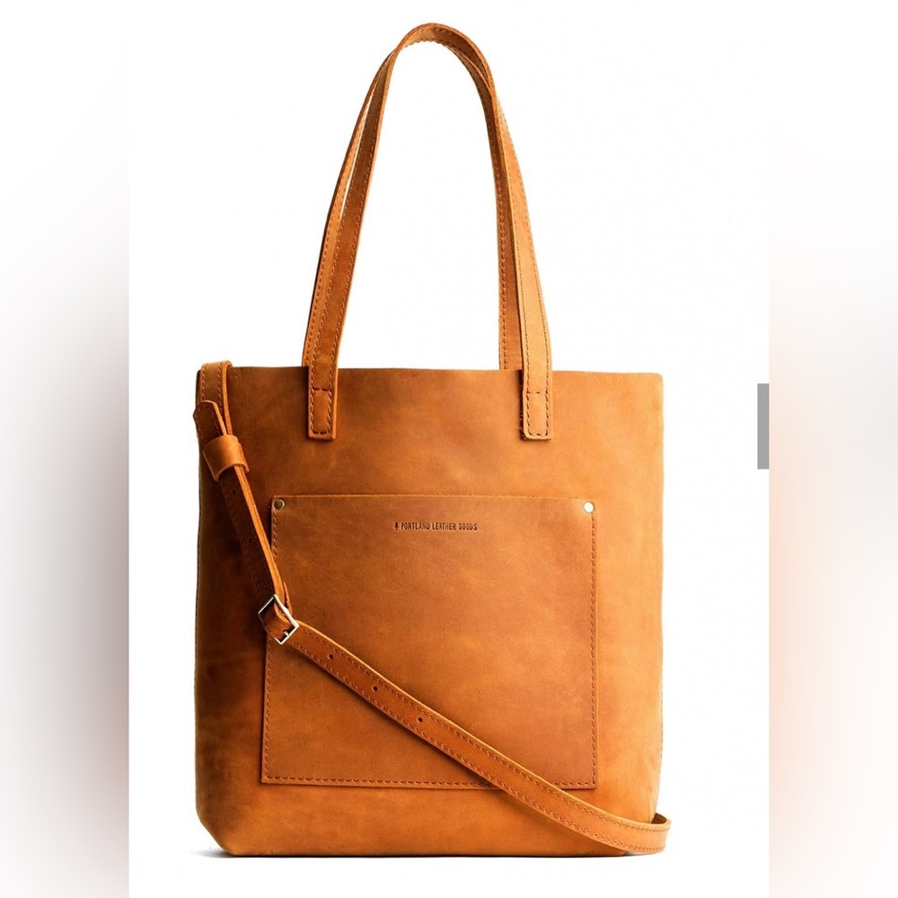 Portland Leather Goods Crossbody Tote in Dakota NWT